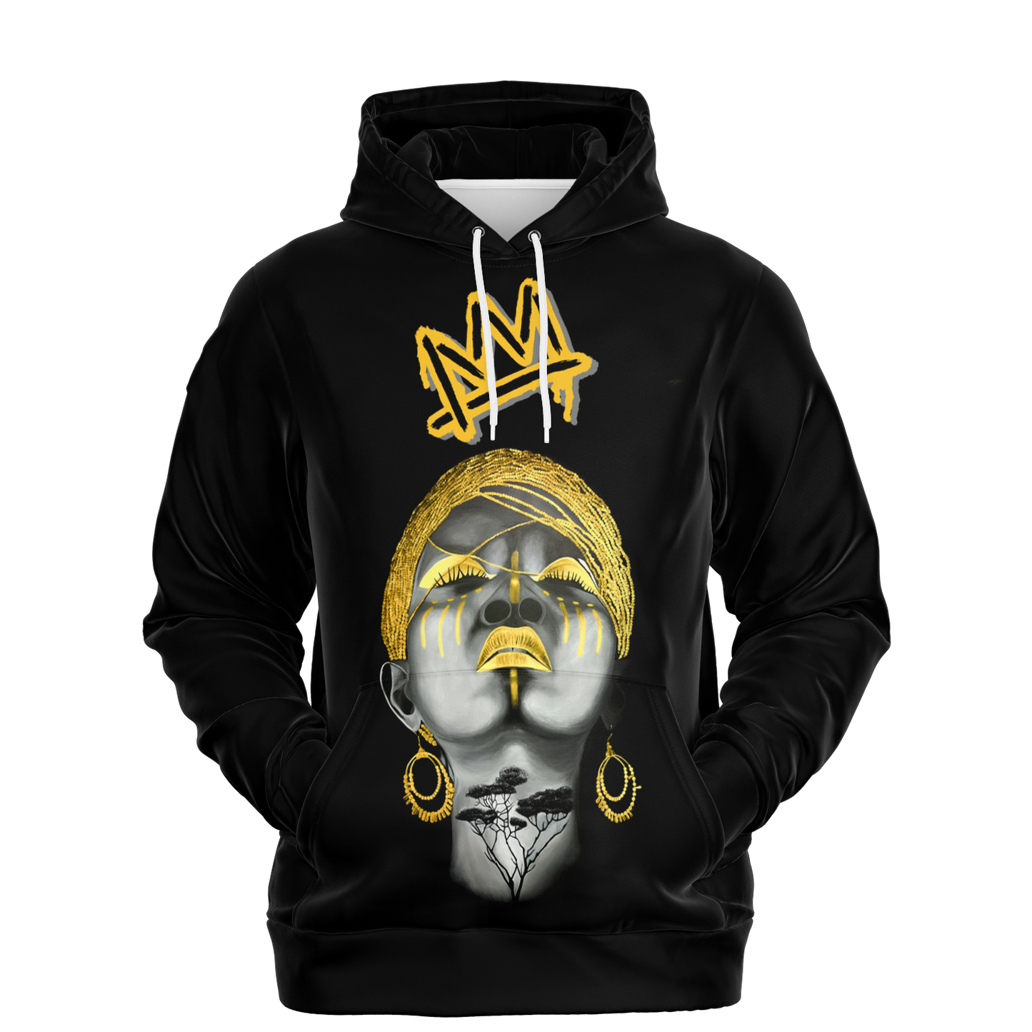 Golden Roots Dripping Crown Hoodie