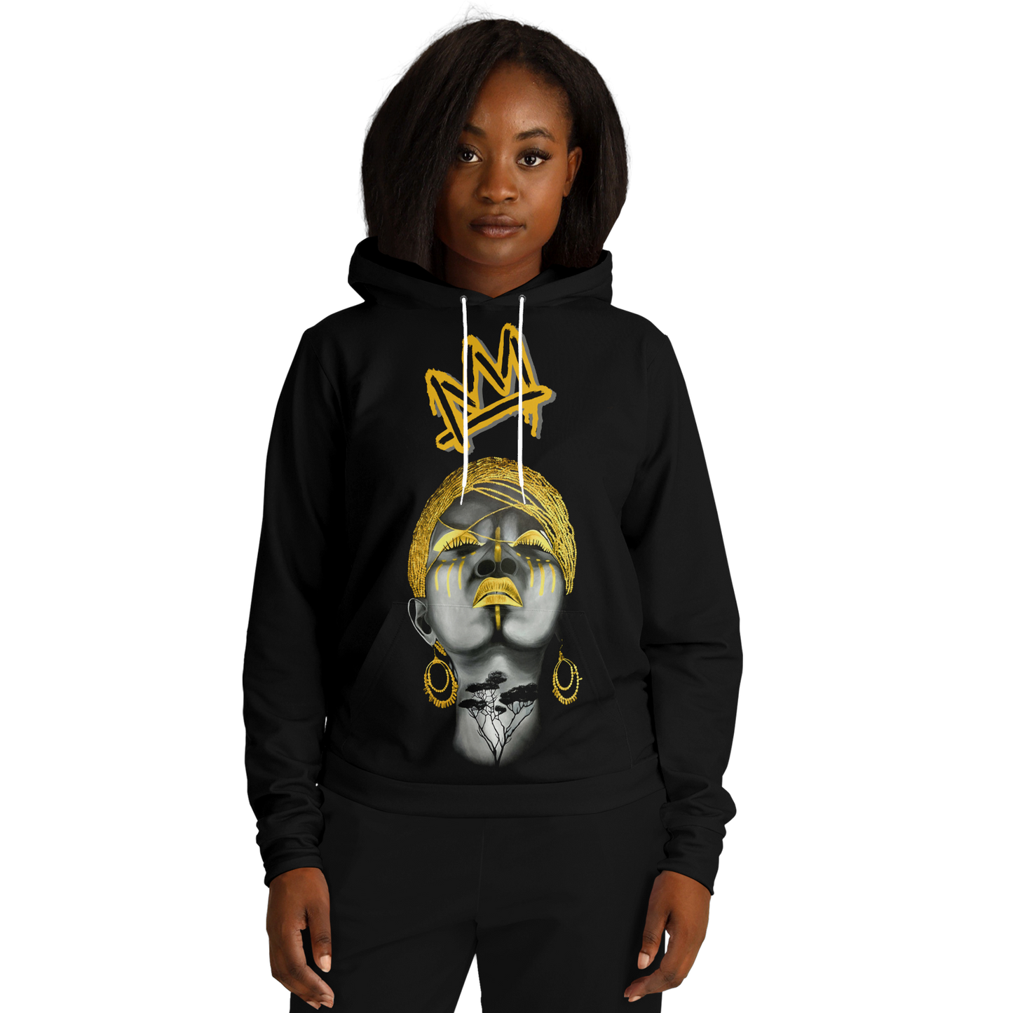 Golden Roots Dripping Crown Hoodie