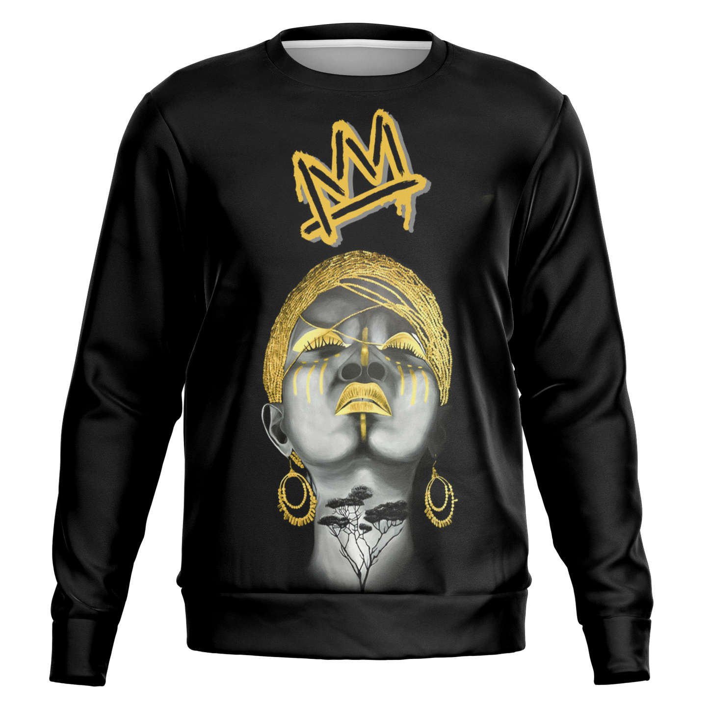 Golden Roots Dripping Crown Sweatshirt