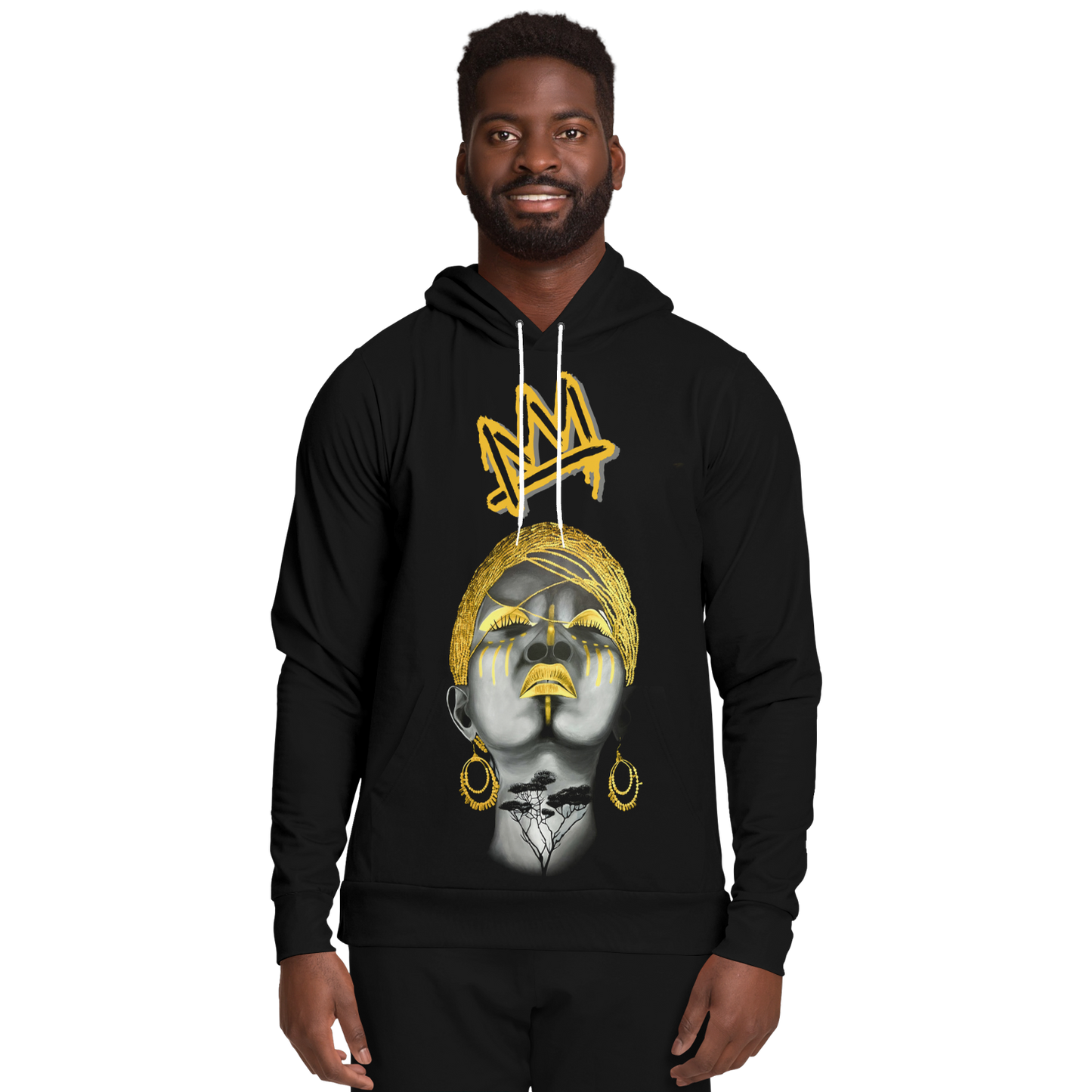 Golden Roots Dripping Crown Hoodie