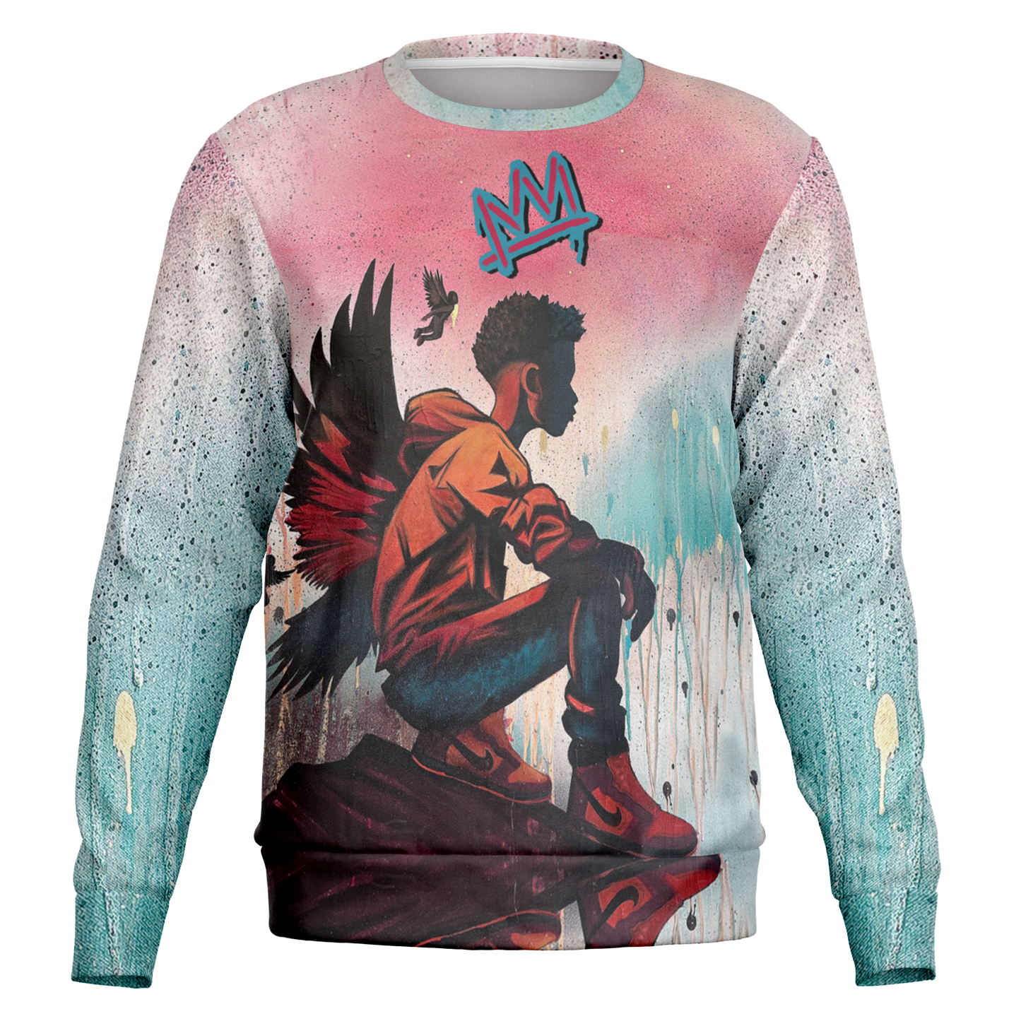 Fly or Fall Dripping Crown Sweatshirt